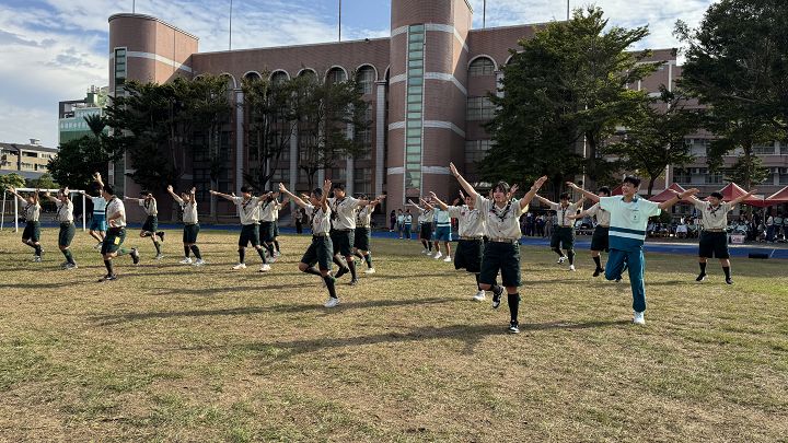 114年校慶-童軍表演