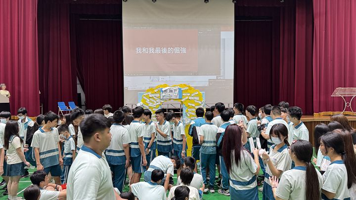 會考祈福活動-登機開始